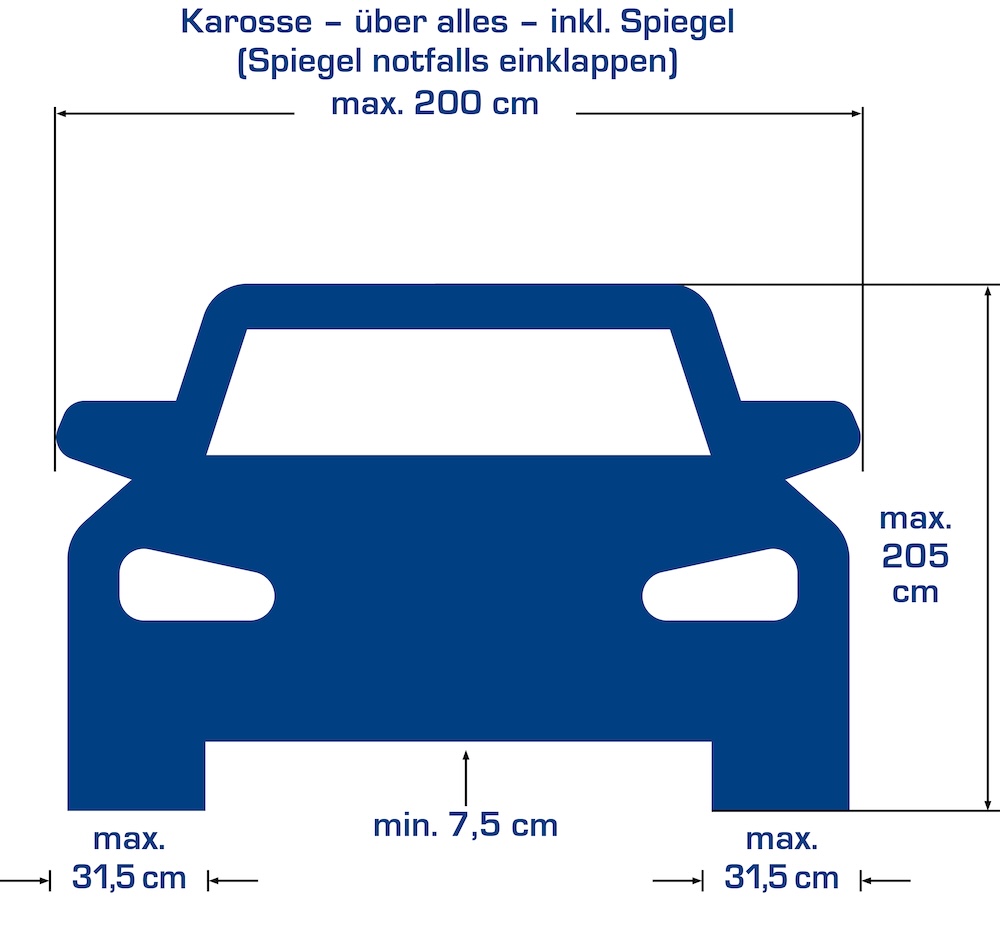 Fahrzeugabmessungen